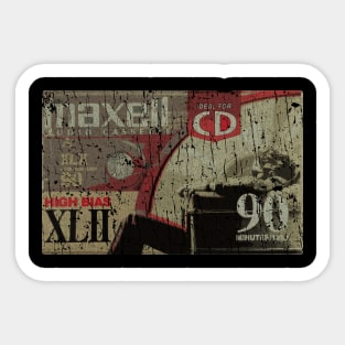 MAXELL HIGHT BIAS 90S -VINTAGE RETRO STYLE Sticker